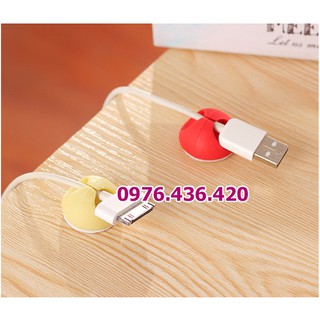 Combo 06 nút giữ dây điện dễ thương
