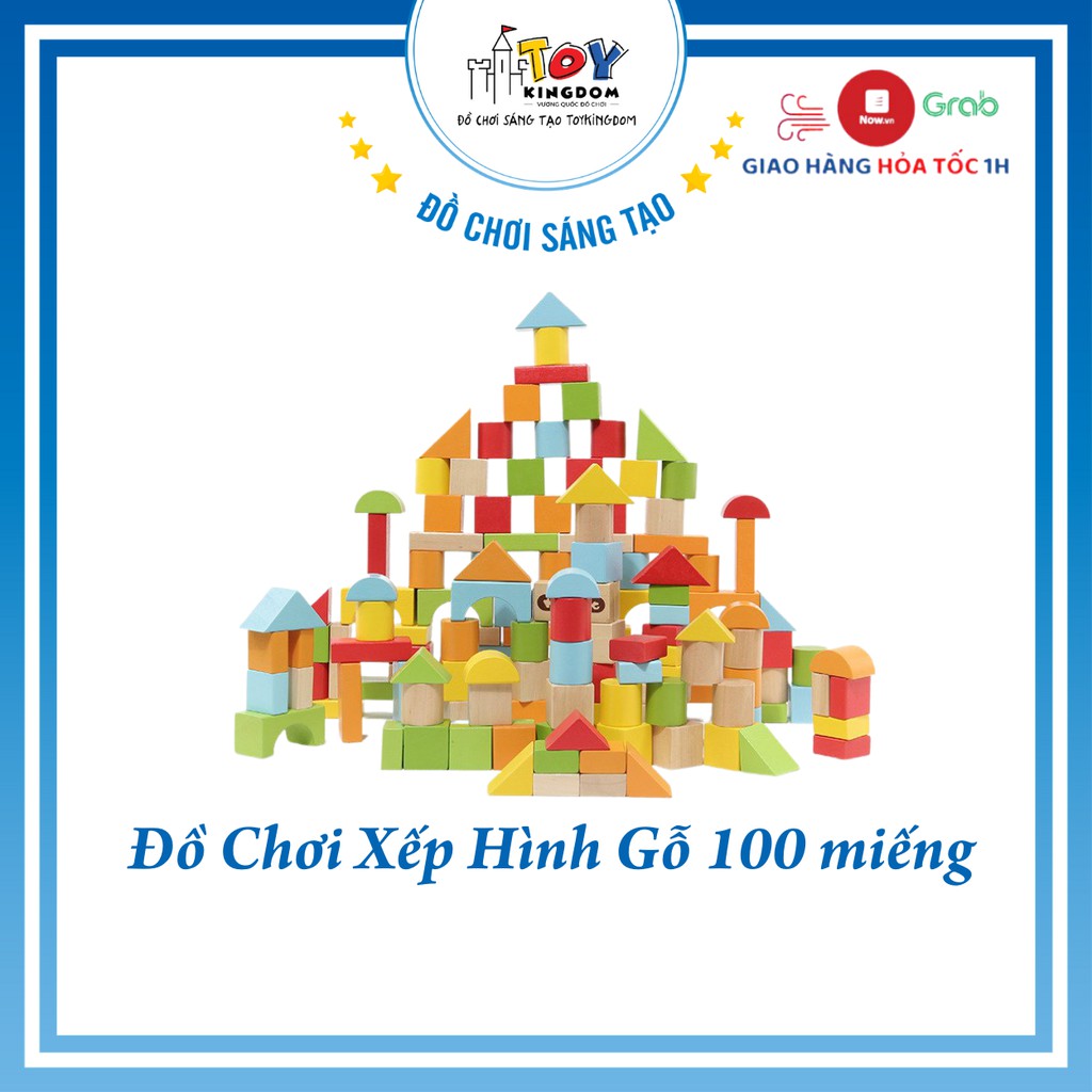 Đồ Chơi Rút Gỗ Xếp Hình 48 Thanh Nhiều Màu Sắc