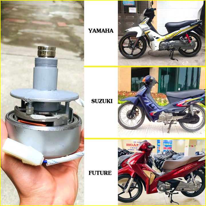 Củ Phát Điện Dành Cho Các Dòng Xe Yamaha, Suzuki, Sirius