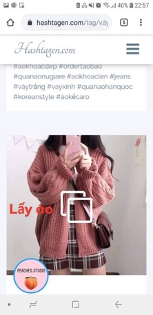 Combo 4 áo len
