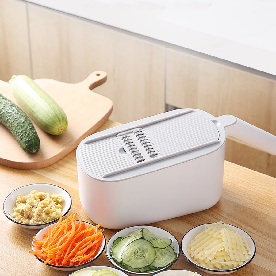 Bộ dụng cụ đa năng bào gọt rau củ 6 lưỡi ECOCO E1909