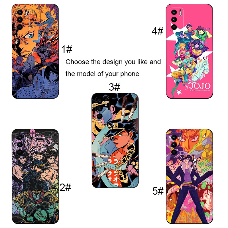 Ốp Điện Thoại Mềm Hình JoJo's Bizarre Adventure Mới Cho Samsung Galaxy A02s A03S A13 A33 A53 A73 Plus Lite JE132