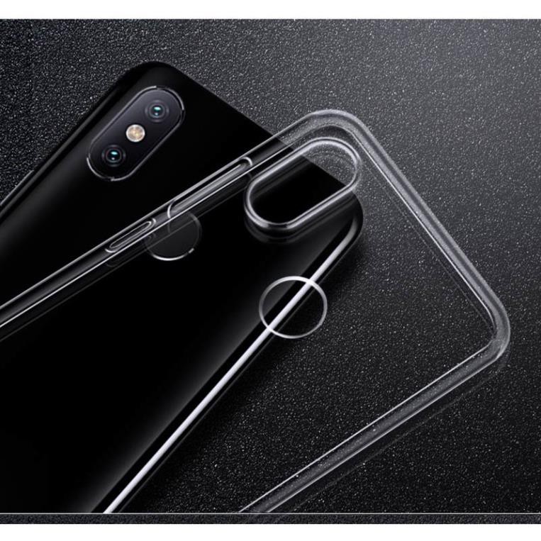 [BH 1 ĐỔI 1] Ốp lưng silicon cho Xiaomi Mi 8 Lite mỏng 0.6mm chính hãng Ultra Thin