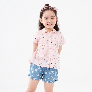 Áo Sơ Mi Bé Gái (3-9 Tuổi) K's Closet K292EIS TM