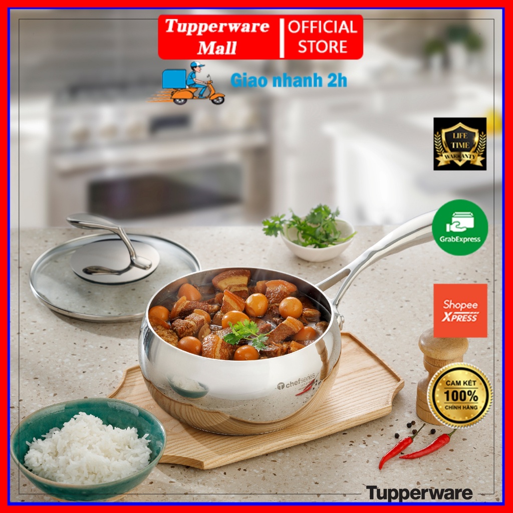 Nồi T Chef Series / Universal Đủ Size - Tupperware Chính Hãng