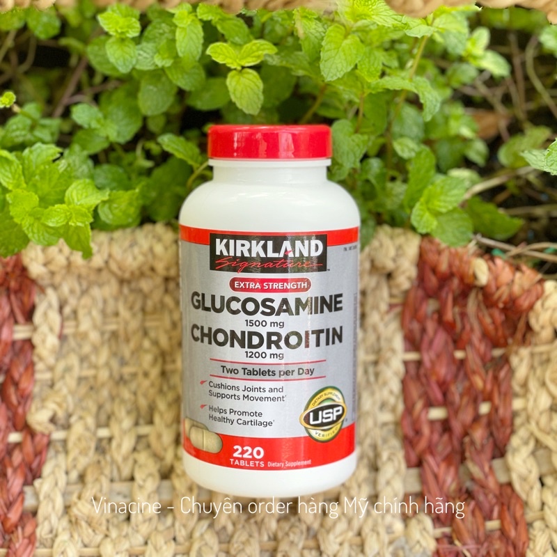Hỗ trợ xương khớp Glucosamine Chondroitin Sulfate Kirkland 280 Viên - Bổ Khớp Của Mỹ