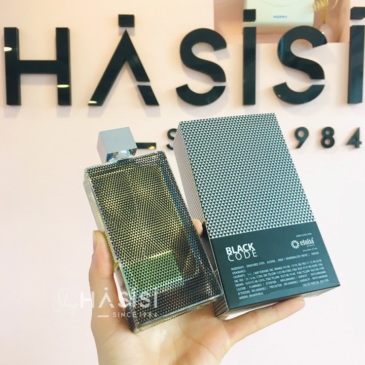 Nước Hoa Nam EFOLIA - Black Code EDP 100ml