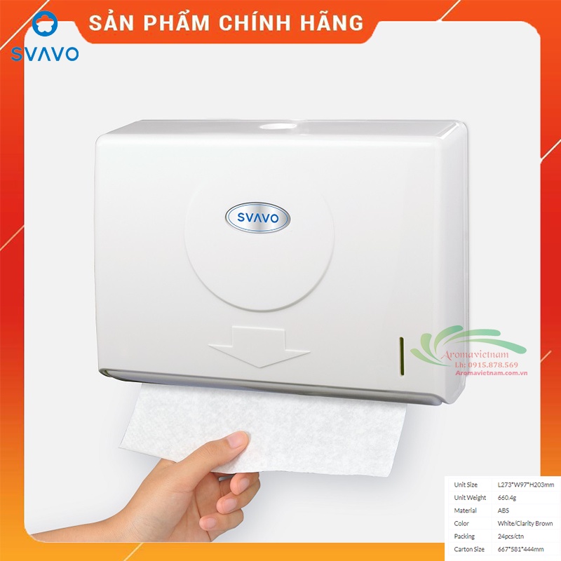Hộp đựng giấy cao cấp chính hãng treo tường tặng kèm vít dán không cần khoan đục