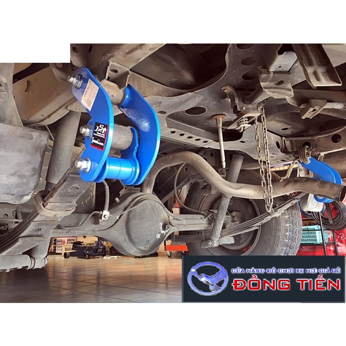 Isuzu Hi Lander, Mu7 độ cùm nhíp chống giật JS1 Thái Lan, giải pháp đơn giản giúp xe ÊM ÁI hơn