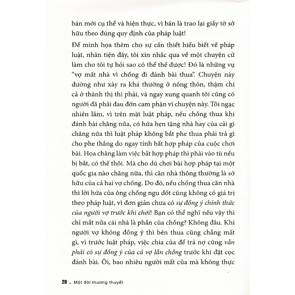 Sách - Một Đời Thương Thuyết - Phan Văn Trường