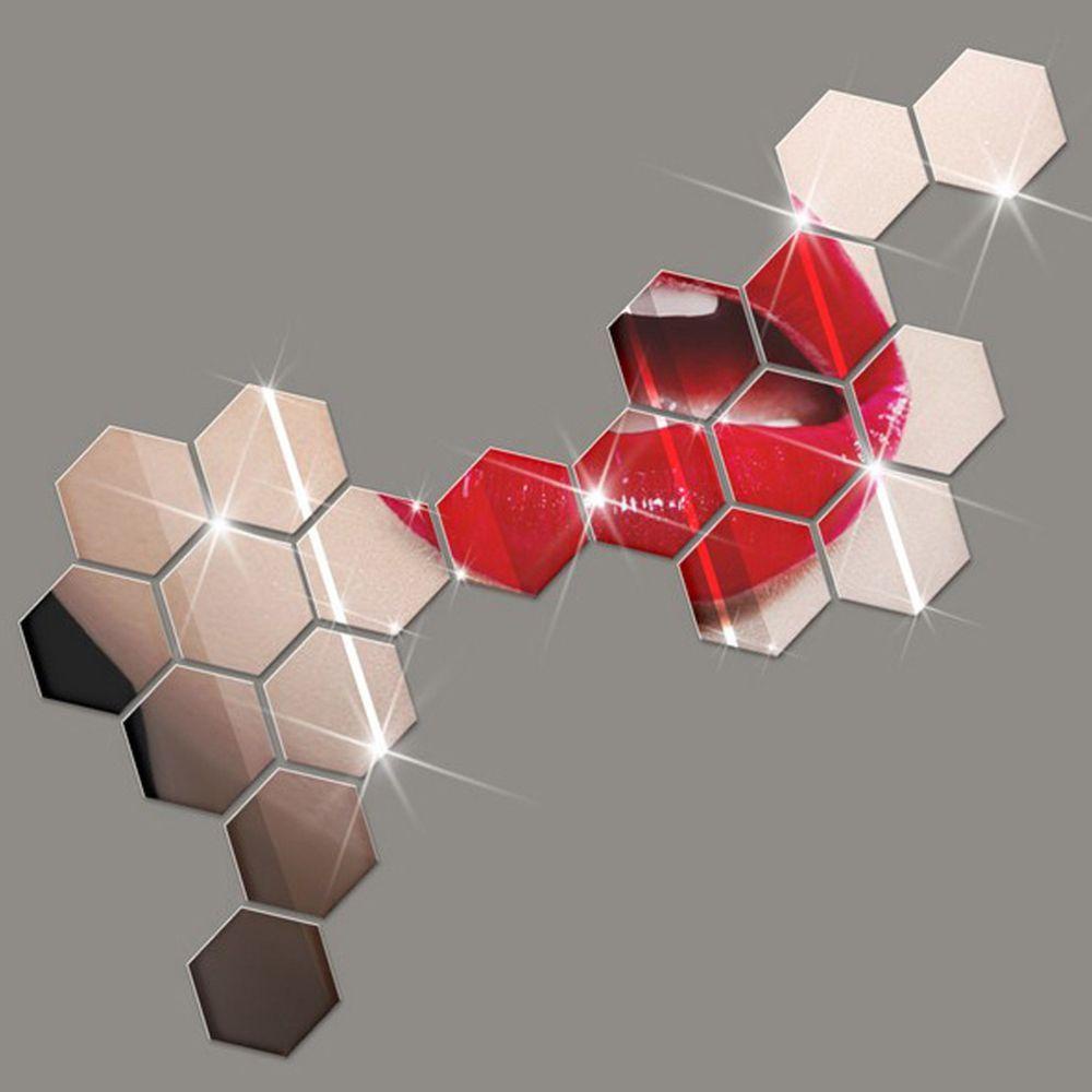 Đề Can Acrylic Tráng Gương Màu Ngà Dùng Để Trang Trí DIY