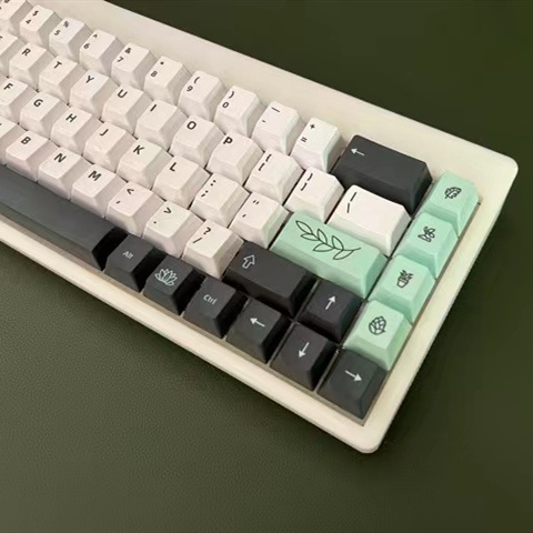 Botanical Keycaps Cherry Profile PBT Nút Bàn Phím 147 Phím Cho Bàn Phím Cơ 61 64 65 68 75 84 87 96 98 104 108