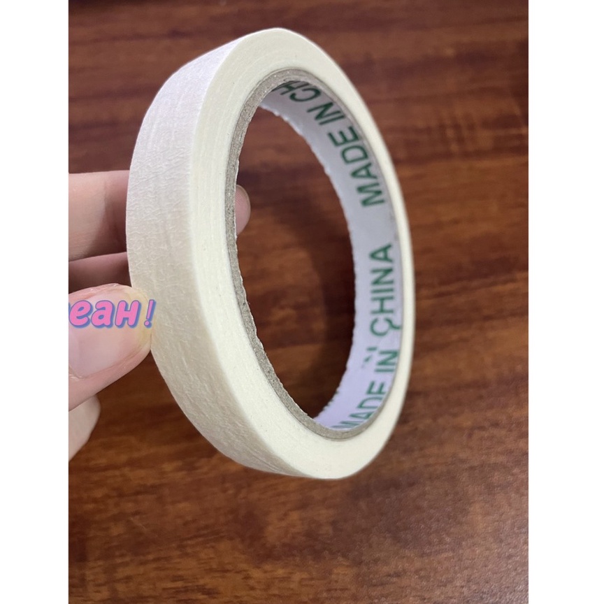 [1 Cuộn] Băng dính giấy 2.5cm dày đẹp