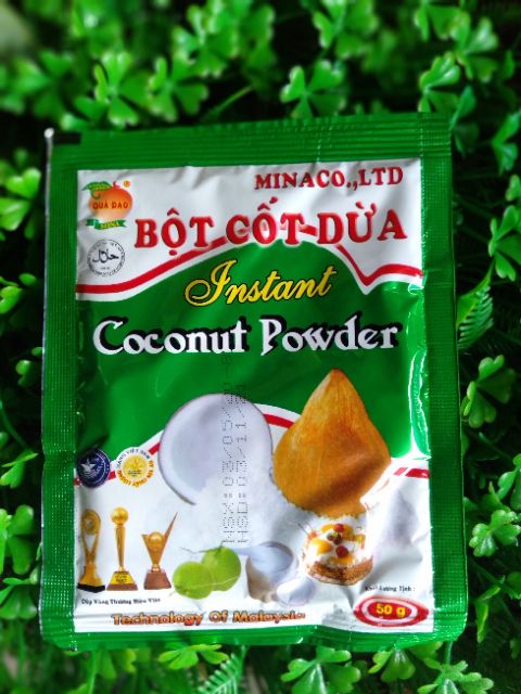 BỘT CỐT DỪA COCONUT POWDER{ 50G}