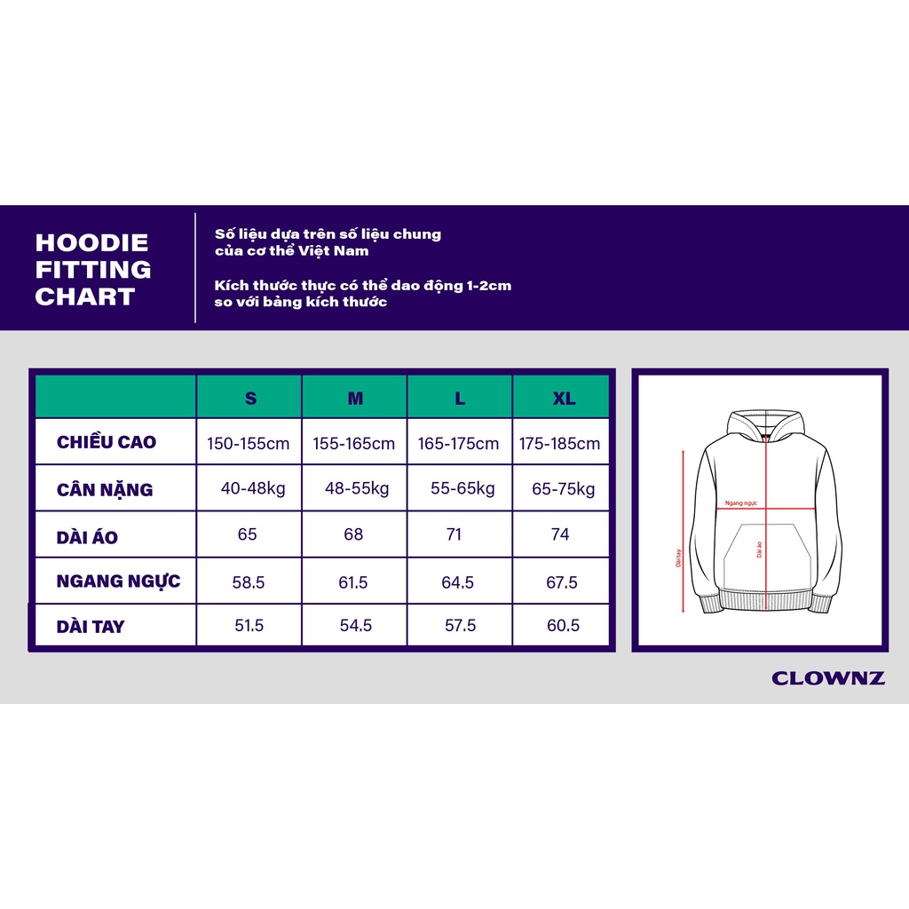 Áo khoác hoodie Ma Bu Clownz  vài nỉ bông dày dặn, form rộng cả nam nữ | BigBuy360 - bigbuy360.vn