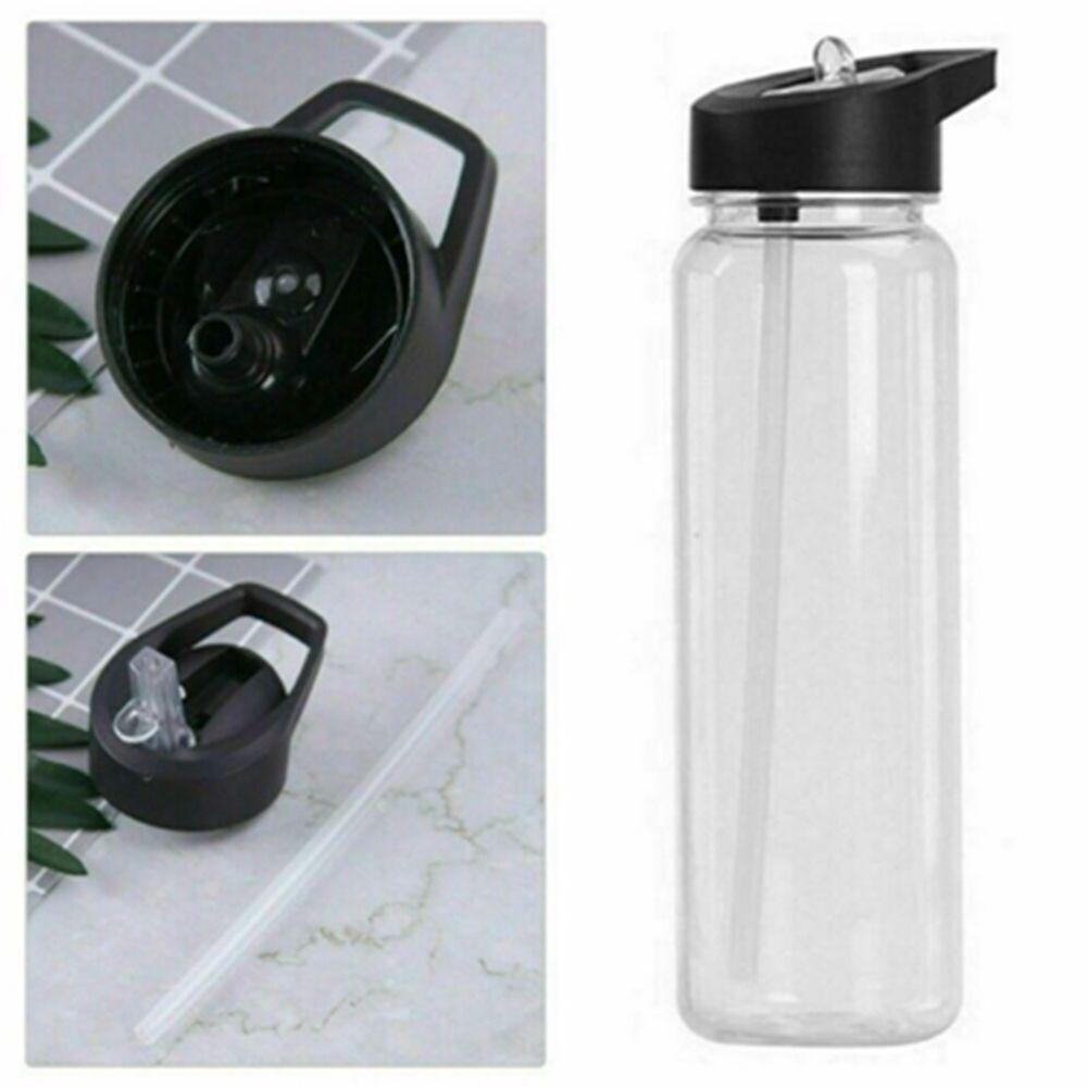 Bình Nước Thể Thao 750ML Trong Suốt Có Nắp Đậy Tiện Dụng