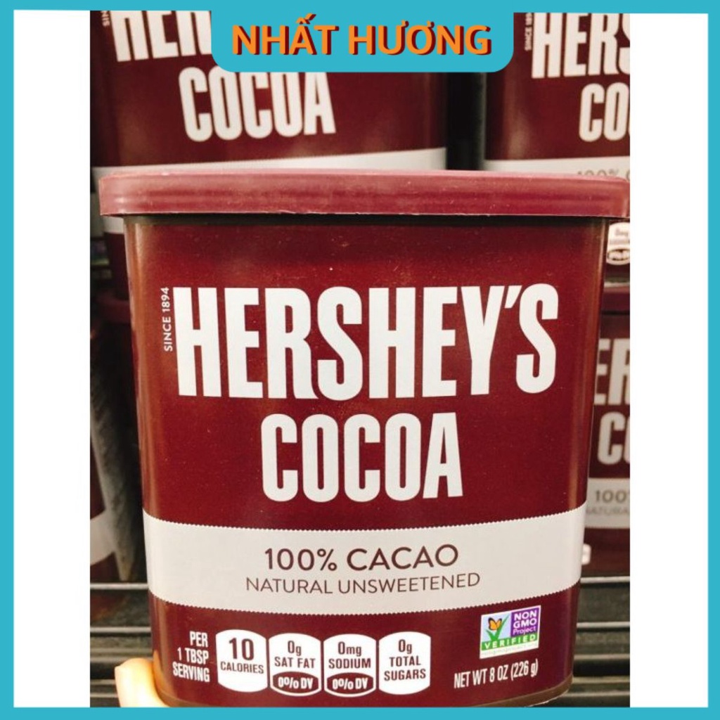 Bột cacao Hershey 226gr