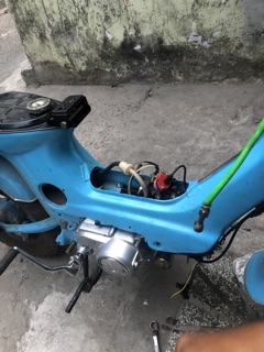 Giò đạp máy chaly