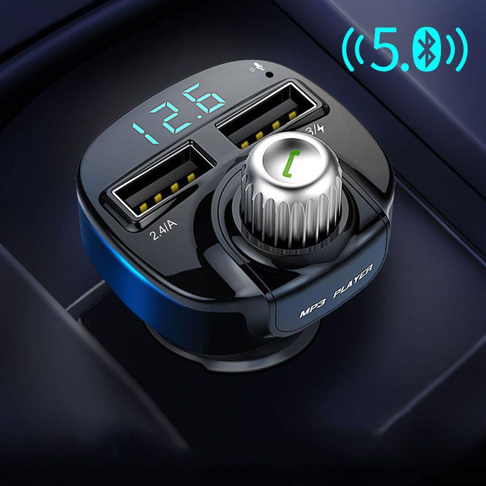 Tẩu Sạc Hai Cổng USB Kiêm Máy Nghe Nhạc MP3 FM NICKOLAS Cho Xe Hơi
