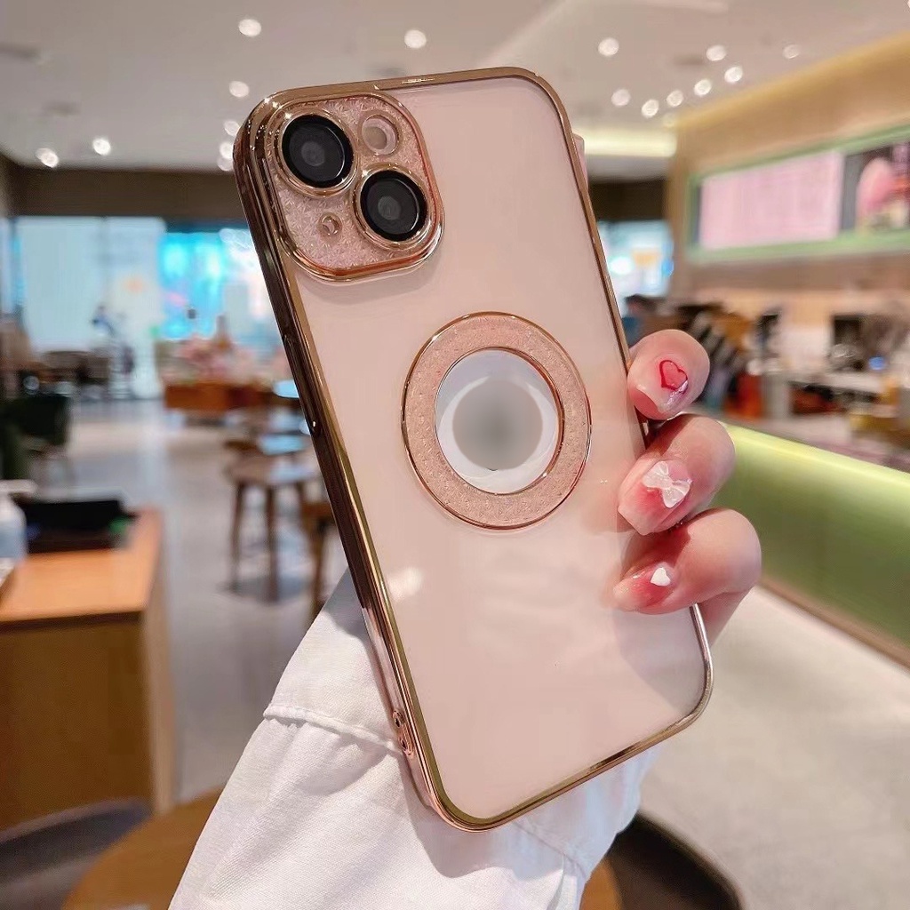 Ốp Điện Thoại Mềm Trong Suốt Họa Tiết Thời Trang Cho IPhone 13 12 11 Pro Max