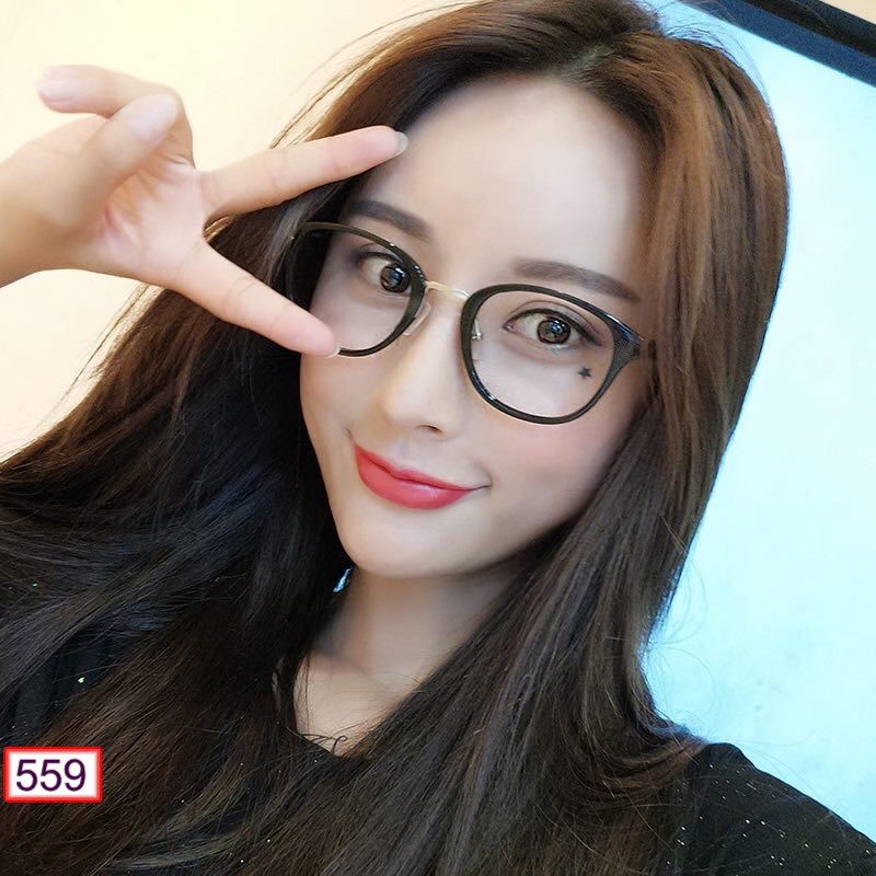 MẮT KÍNH GỌNG CẬN FORM TRÒN OVAL KIM LOẠI 559 DỄ THƯƠNG | BigBuy360 - bigbuy360.vn