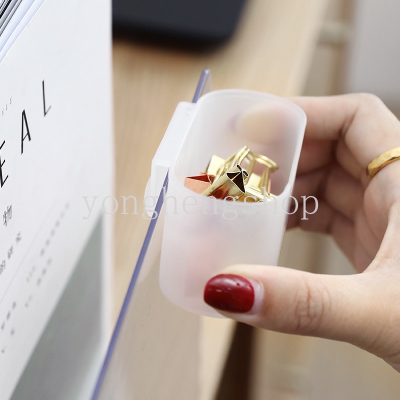 Set 2 khay đựng gia vị Mini gắn tủ lạnh tiện lợi