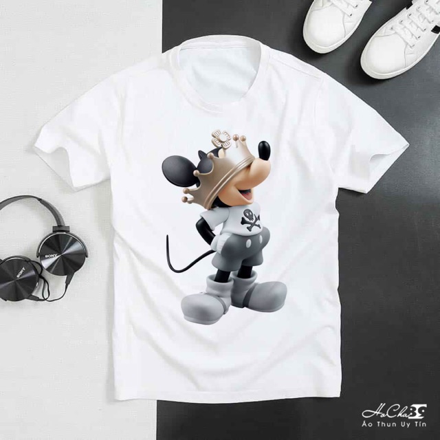 Áo Thun MICKEY HoCha89 - Nhiều Mẫu Đẹp 2 - May Dây Cổ Móc Xích Cao Cấp (Có Hình Thật)