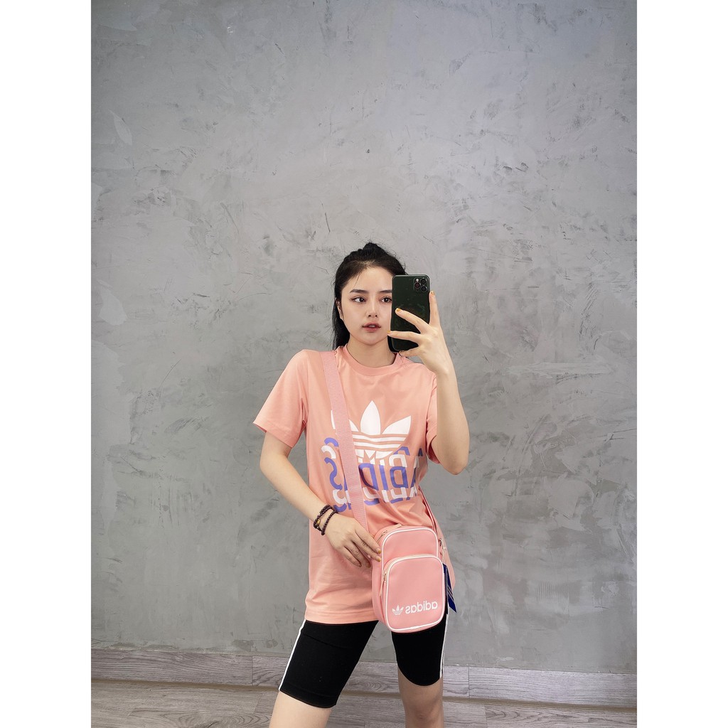 (HÀNG XUẤT XỊN) Túi đeo chéo hồng, chất liệu da, madein Thailands