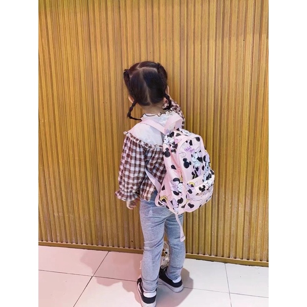 Balo cho bé gái mickey zara hồng siêu hot mẫu mới nhất 2021