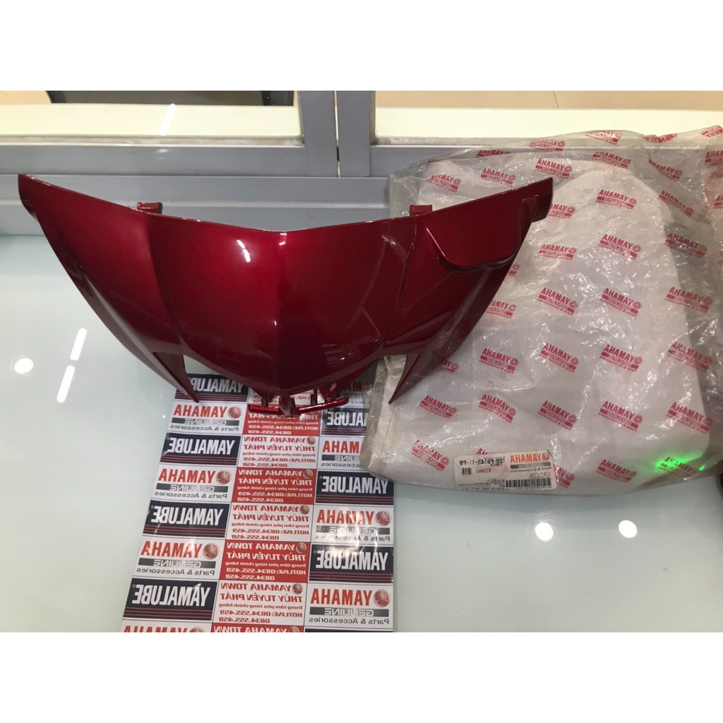 Ốp đầu trước đỏ sẫm Ex 135 2007 chính hãng Yamaha