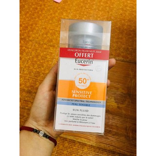 Set Kem chống nắng Eucerin Sun Fluid SPF50+ (50ml)