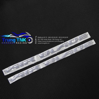 Tem chữ nỗi air blade các đời.