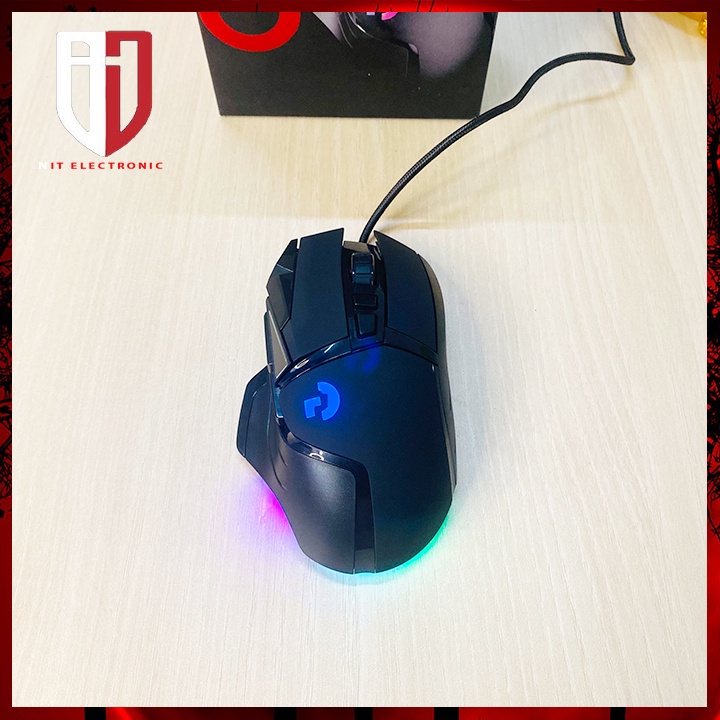 Chuột máy tính gaming có dây logitech G502 led RGB chuyên game cực đẹp mouse vi tinh laptop pc