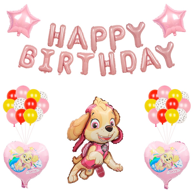 Set 42 Món Đồ Chơi PAW Patrol Trang Trí Tiệc Sinh Nhật/Đám Cưới/Lễ Hội Cho Bé k