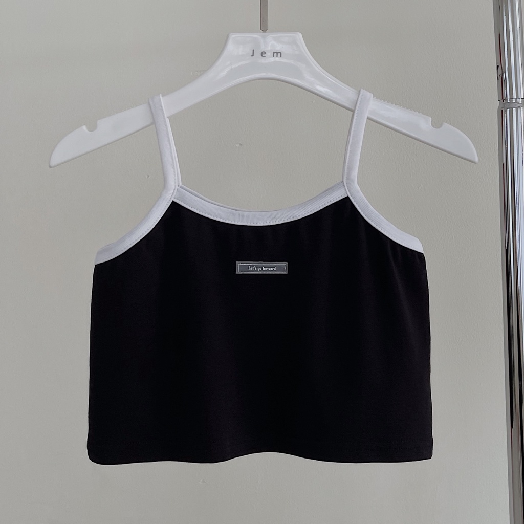 Áo 2 Dây Croptop Dáng Ống JEM CLOSET Áo Croptop Nữ WILL Chất Bo Gân Thiết Kế Basic Ôm Sát Body Lên Dáng Cực Xinh 10326