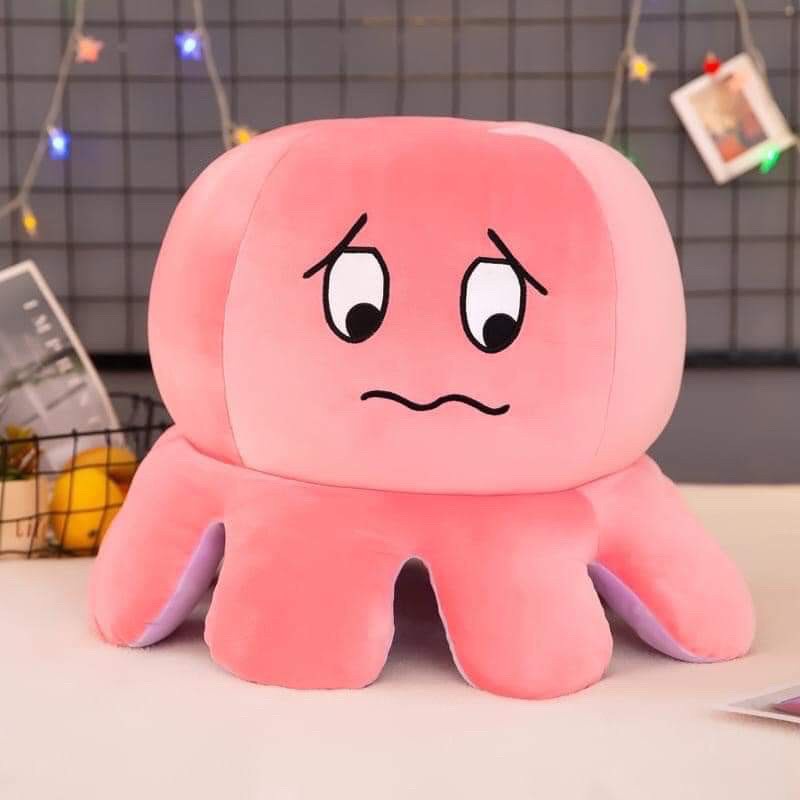 Gấu bông bạch tuộc cảm xúc | Thú bông bạch tuộc cute | Bông siêu mềm mịn size 25cm - 35cm - 60cm