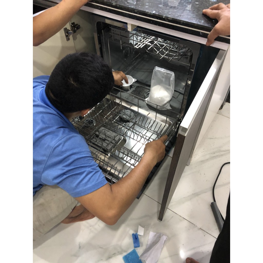 Máy rửa bát Eurosun SMS58EU09BT - NK Thái Lan, BH 3 năm, Lắp đặt miễn phí