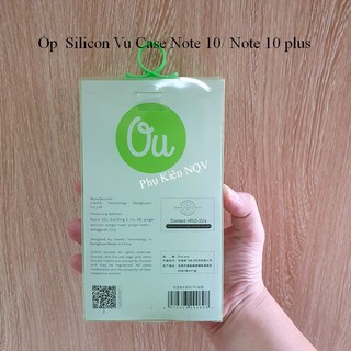 Ốp Silicon Samsung Note 10/ Note 10 plus - VU Case chính hãng