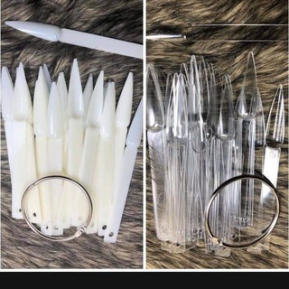Móng que nhọn sơn mẫu Nails