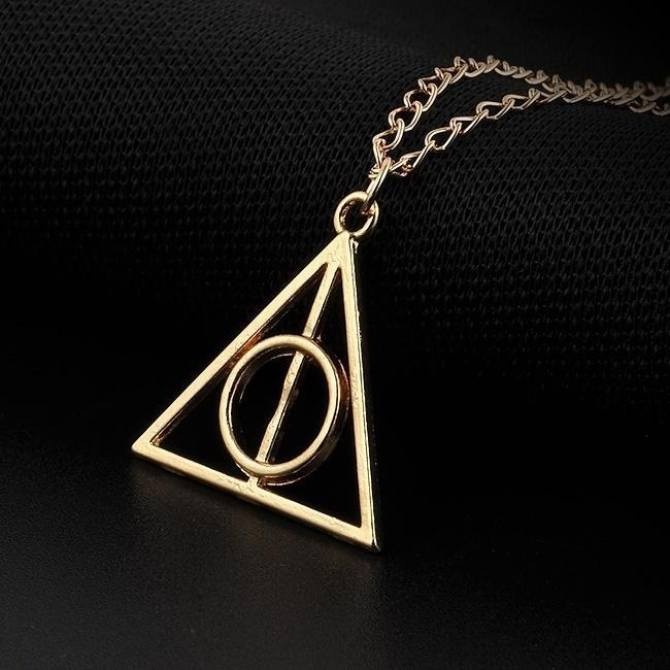 Vòng cổ Bảo Bối Tử Thần Deathly Hollows dây chuyền Harry P.otter
