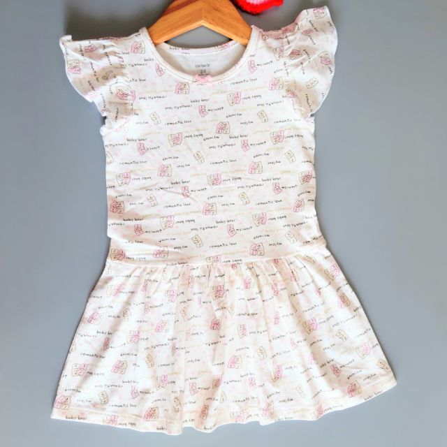 Váy cotton hàng xuất Pháp cho bé gái