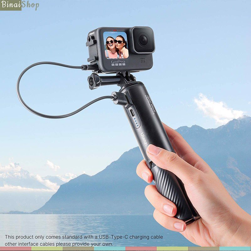 Ulanzi BG-4 - Tripod Tích Hợp Pin Sạc Dự Phòng 5000mAh Cho Điện Thoại, Gopro, Máy Ảnh DSLR