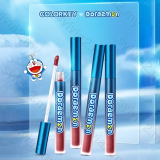 [Hàng mới về] Son kem lì DORAEMON X COLORKEY mịn như nhung trang điểm thời thượng