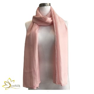 Khăn Lụa Tơ Tằm SenSilk Standard Hồng