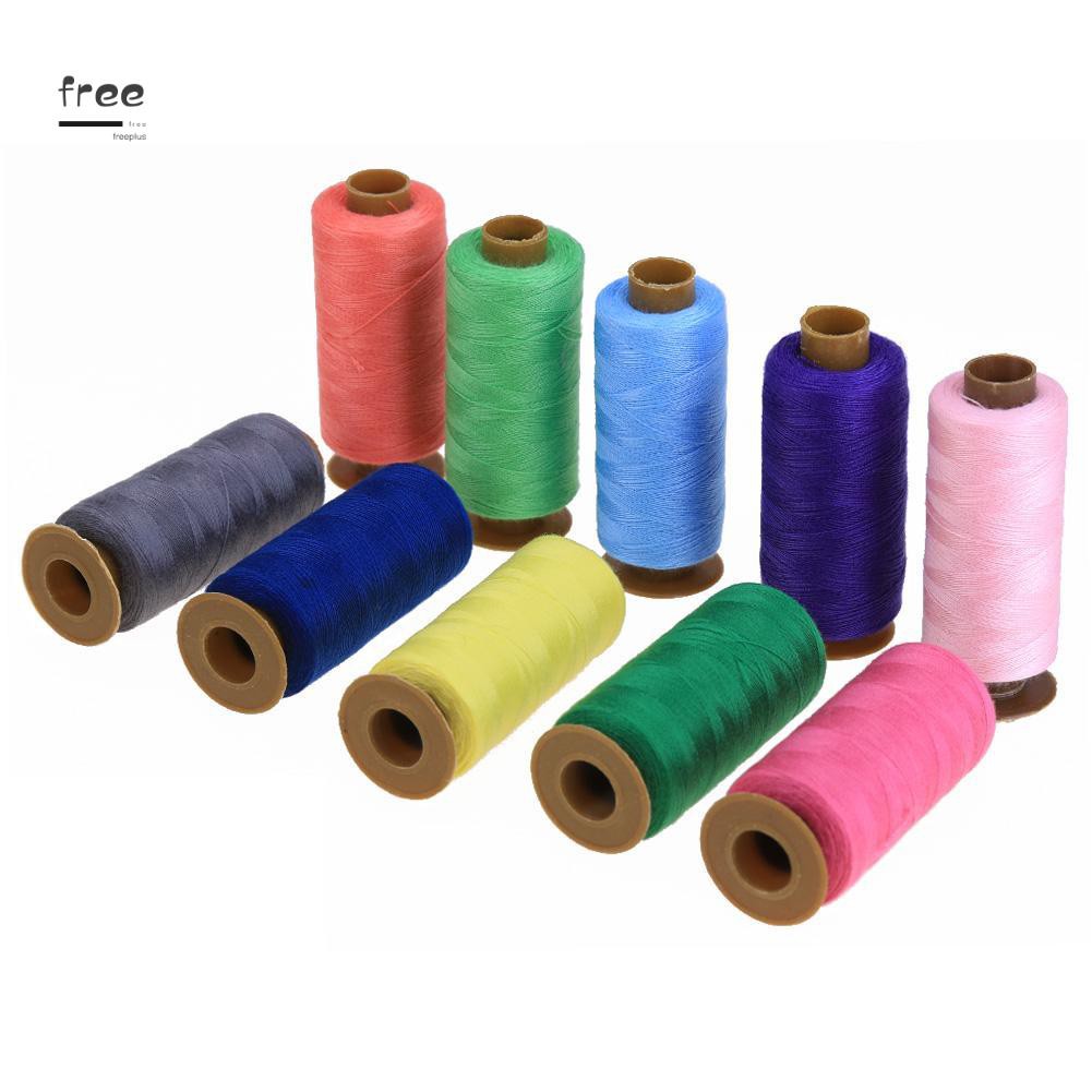 24 Cuộn Chỉ Cotton Nhiều Màu Dài 500 Yard