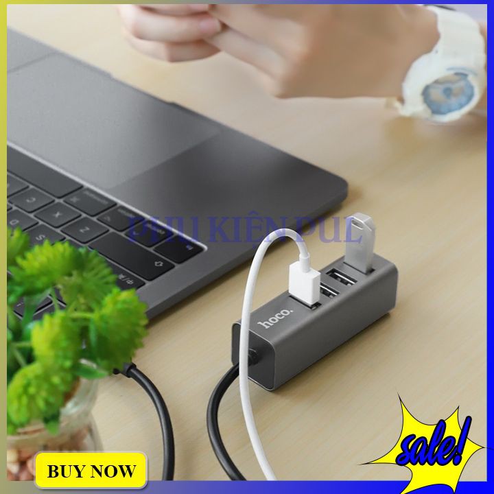 Bộ Chia Cổng Hub Hoco Hb1 Type-C Ra 4 Cổng Usb