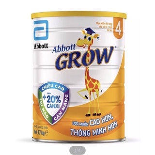 (CHÍNH HÃNG) Sữa bột Abbott Grow 4 (G-Power) 1.7Kg