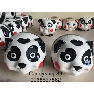 Heo đất tiết kiêm dáng gấu trúc