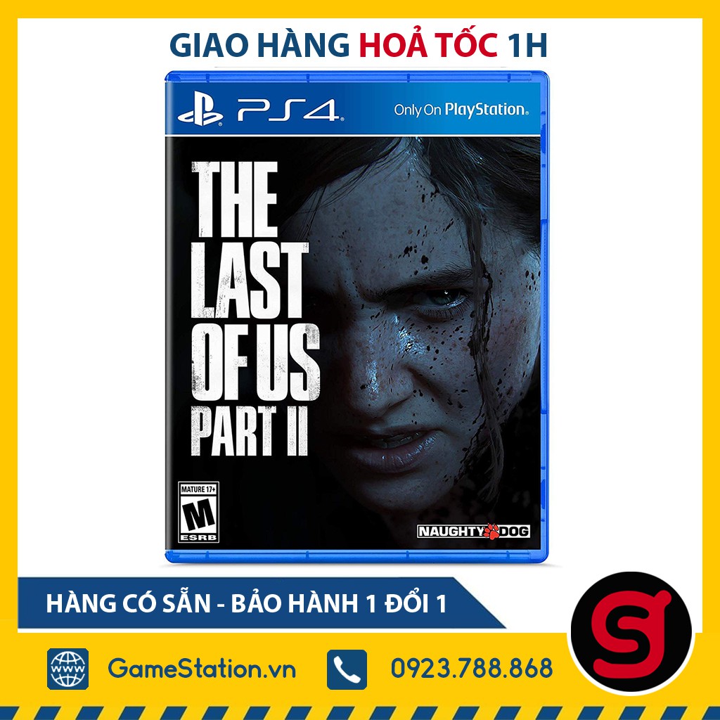 [Mã SKAMCLU9 giảm 10% đơn 100K] Đĩa Game PS4: The Last of US Part 2