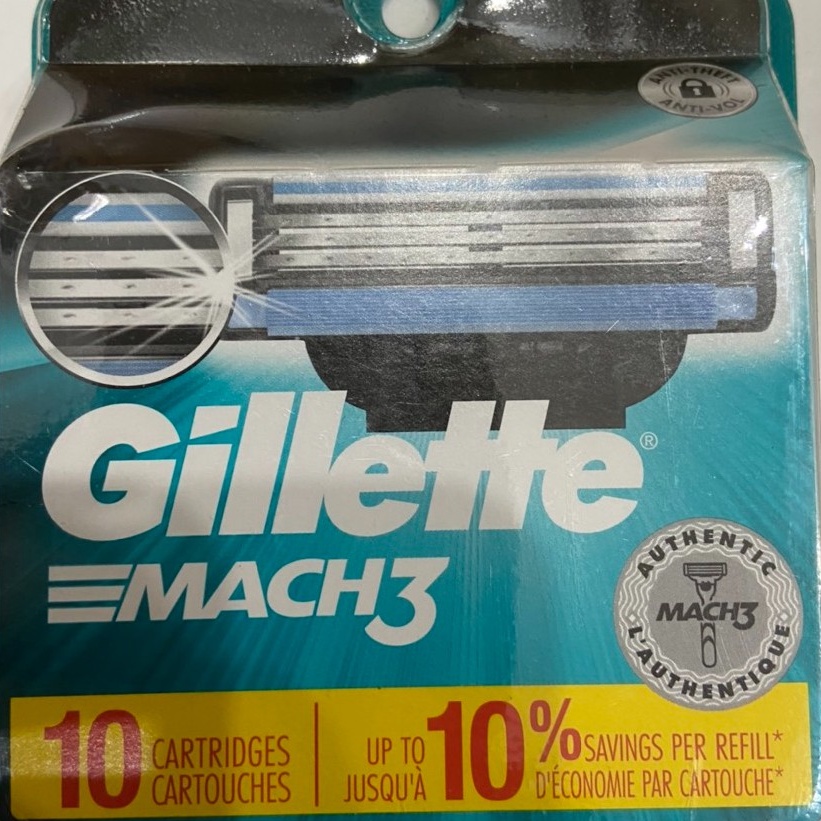Hộp lưỡi dao cạo râu Gillette Mach 3